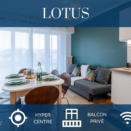 Homey Lotus Centre / Proche Gare Avec Acces A Geneve Annemasse Ngoại thất bức ảnh