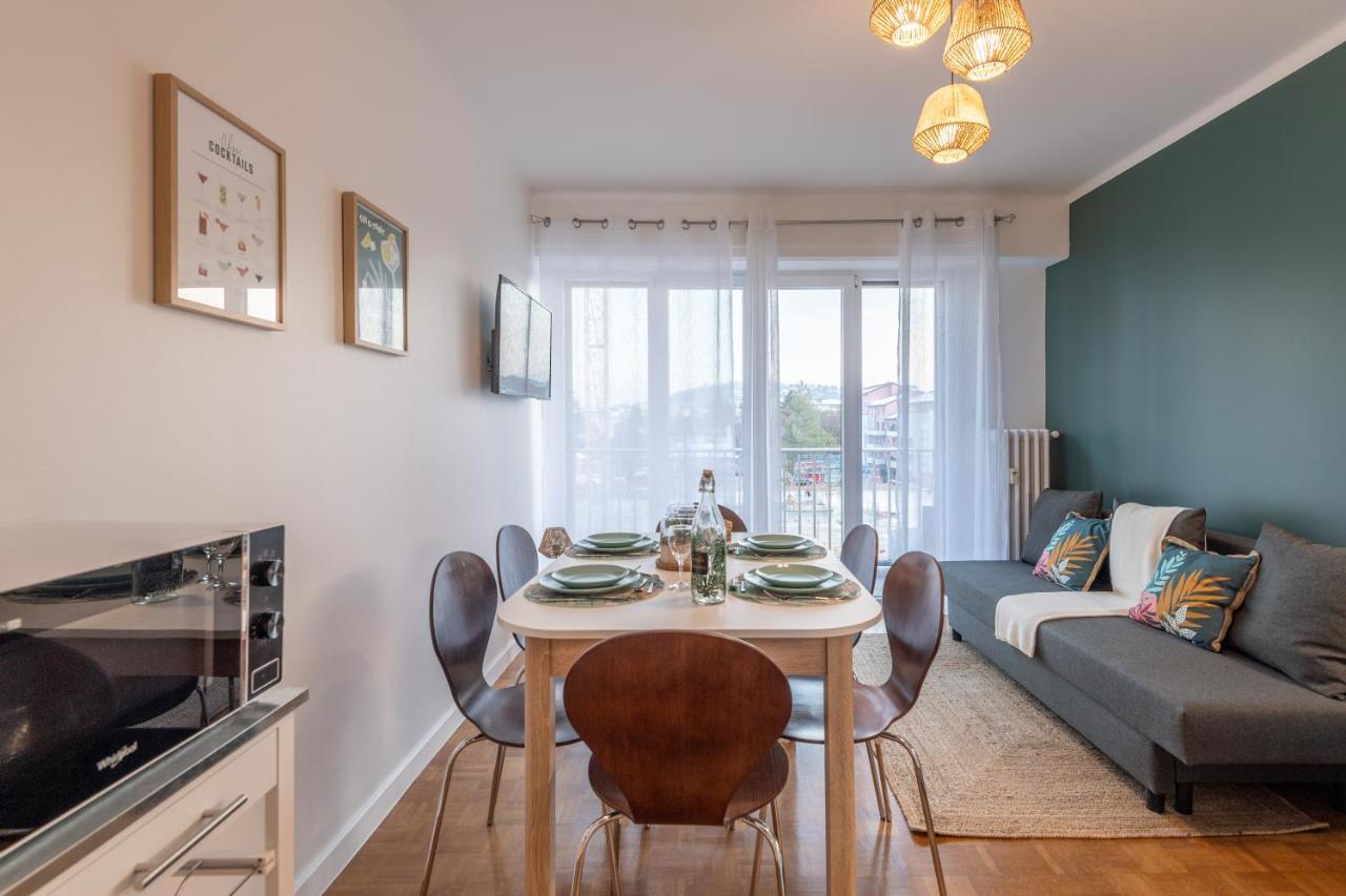 Homey Lotus Centre / Proche Gare Avec Acces A Geneve Annemasse Ngoại thất bức ảnh
